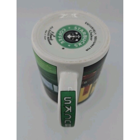 Vintage Starbucks Coffee Mug Edward Hopper 'Nighthawks' "Retro Diner" - Picture 4 of 13